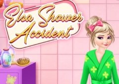 Elsa Shower Accident