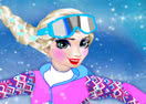 Elsa Snowboarder