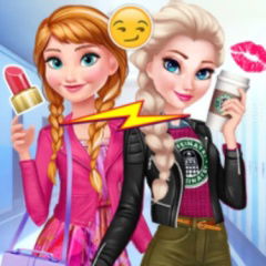 Frozen Elsa vs Anna - jogos online de menina