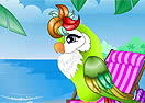 Exotic Parrot Feathers