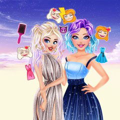 Jogo Elsa vs Barbie Fashion Contest no Jogos 360