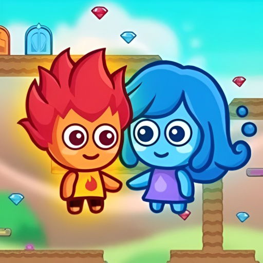 Jogo Fireboy and Watergirl Maze no Jogos 360