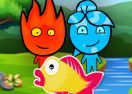 Fireboy and Watergirl Go Fishing