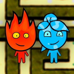 Jogo Fireboy and Watergirl Maze no Jogos 360