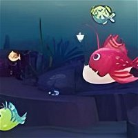 Peixe Come e Fica Grande · Jogar Online Grátis