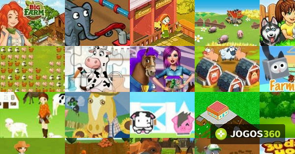 Jogos de Fazendas de Animais e Plantas no Jogos 360