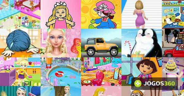 Jogos de Arrumar Boneca no Jogos 360