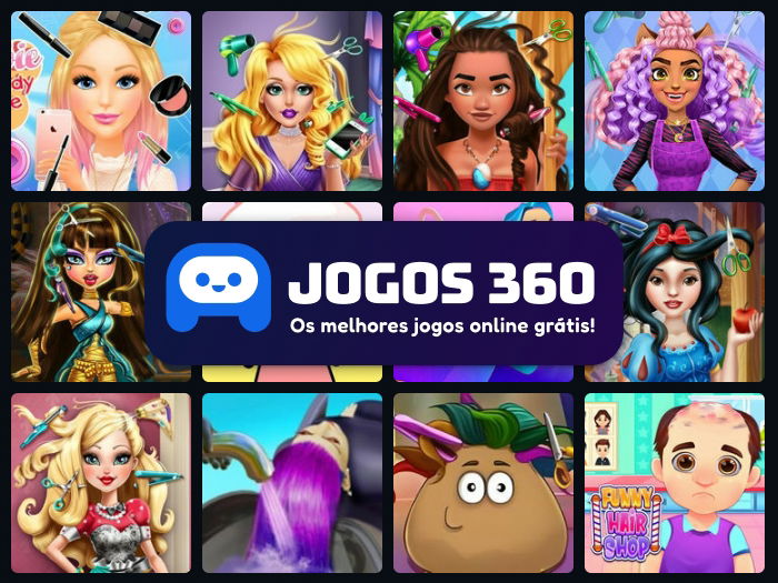 Jogo Monster High Hair Salon no Jogos 360