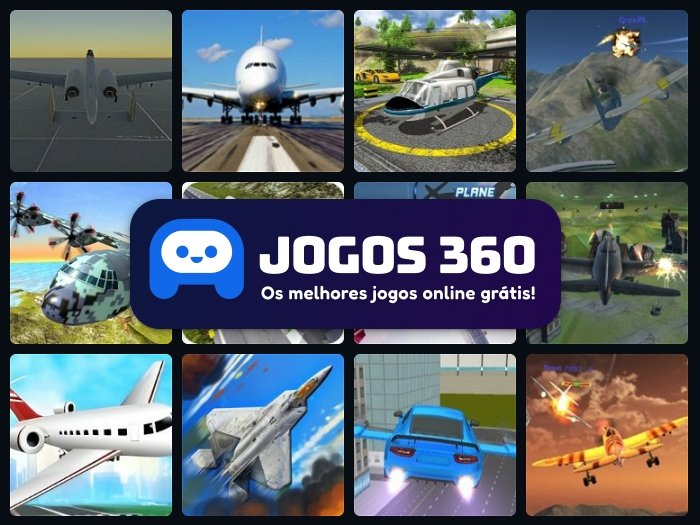 Jogos de Avião 3D no Jogos 360