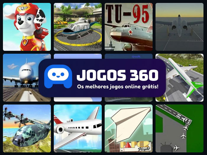 JOGOS DE AVIÃO ✈️ - Jogue Grátis Online!