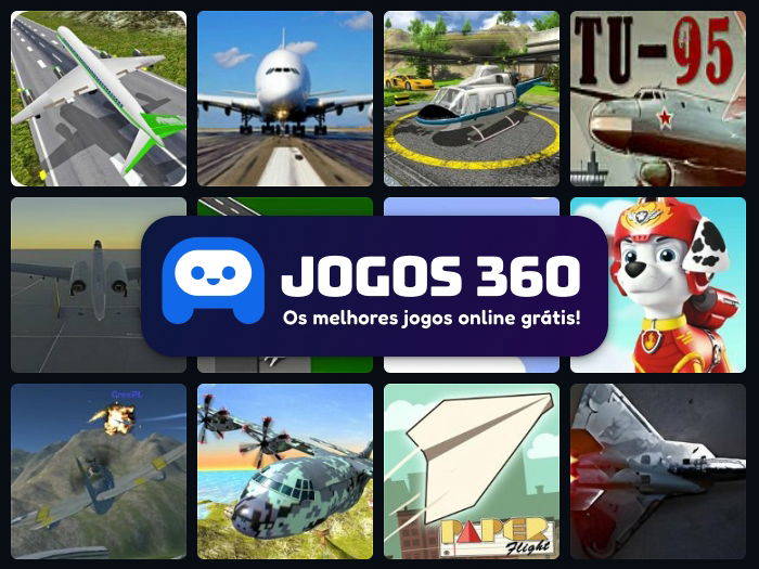 Jogos de Avião de Passageiros no Jogos 360