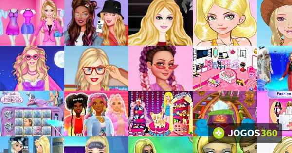 Jogos de Maquiar a Barbie no Jogos 360