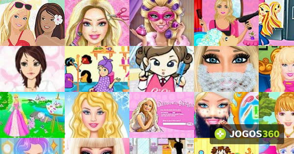 Jogos de Salão de Beleza da Barbie no Jogos 360