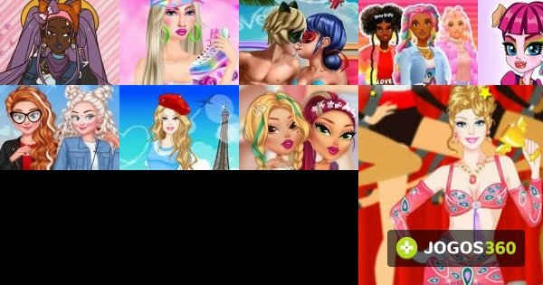Jogos de Vestir a Barbie e Suas Amigas no Jogos 360