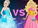 Jogos da Barbie vs Elsa