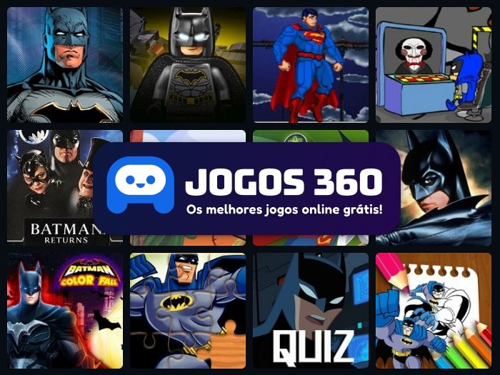 Jogos do Batman no Jogos 360