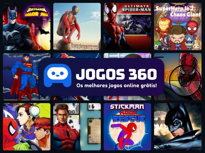 Jogos de Super-Heróis no Jogos 360