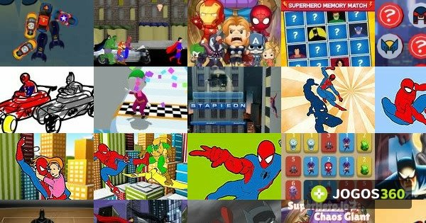 Jogo Spiderman: Swing Into Action no Jogos 360