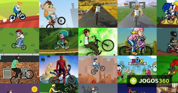 Jogos de Bicicleta e Skate no Jogos 360
