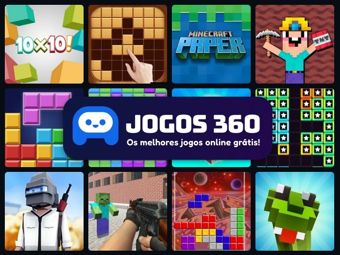 Jogo Minecraft Block Match no Jogos 360