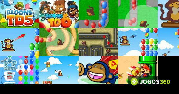 Jogos de Bloons no Jogos 360