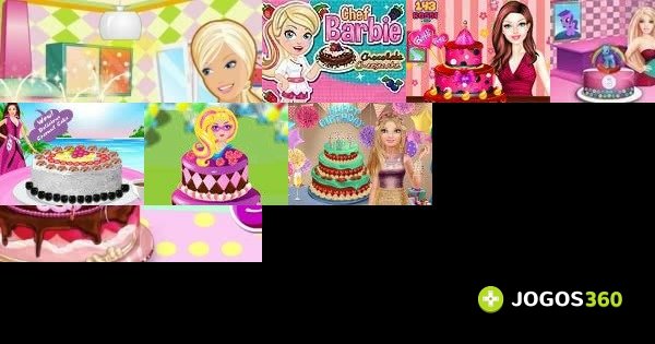 Jogos de Bolo da Barbie no Jogos 360