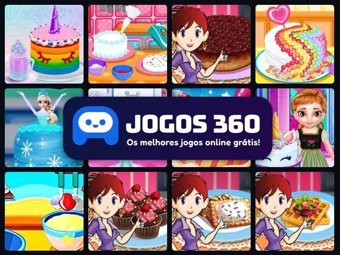 Jogos de Bolos de Aniversário no Jogos 360