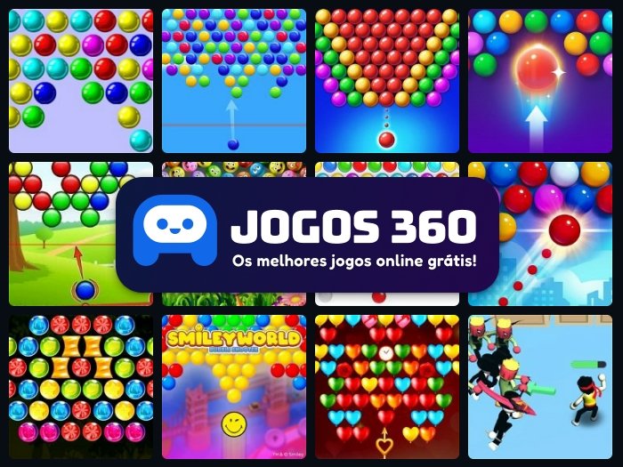 Jogo Bubble Shooter Free no Jogos 360