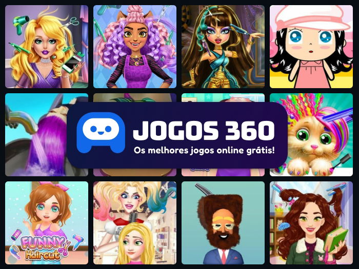 Jogos de Cabeleireira no Jogos 360