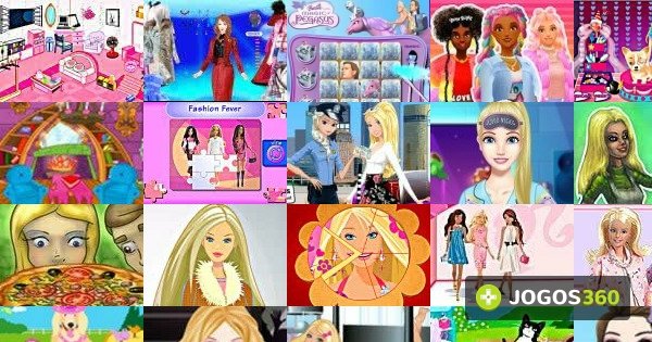 Jogos de Cabeleireiro da Barbie no Jogos 360
