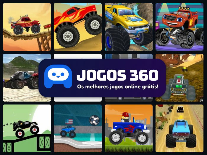 Jogo Monster Trucks Coloring Pages no Jogos 360