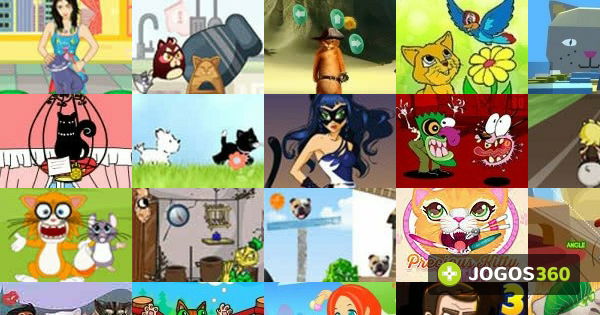 Jogos de Cão e Gato no Jogos 360