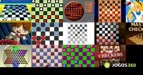 Jogos de Checkers no Jogos 360