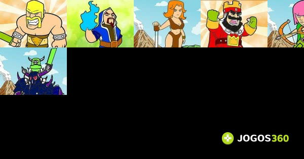 jogos de colorir clash royale no jogos 360