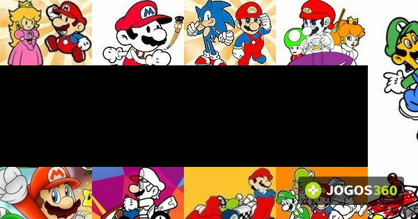 Desenhos de Super Mario para colorir, jogos de pintar e imprimir