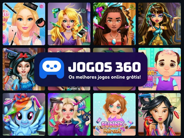 Jogos de Cortar Cabelo no Jogos 360