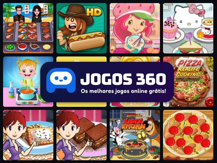 Jogos de Cozinheira no Jogos 360