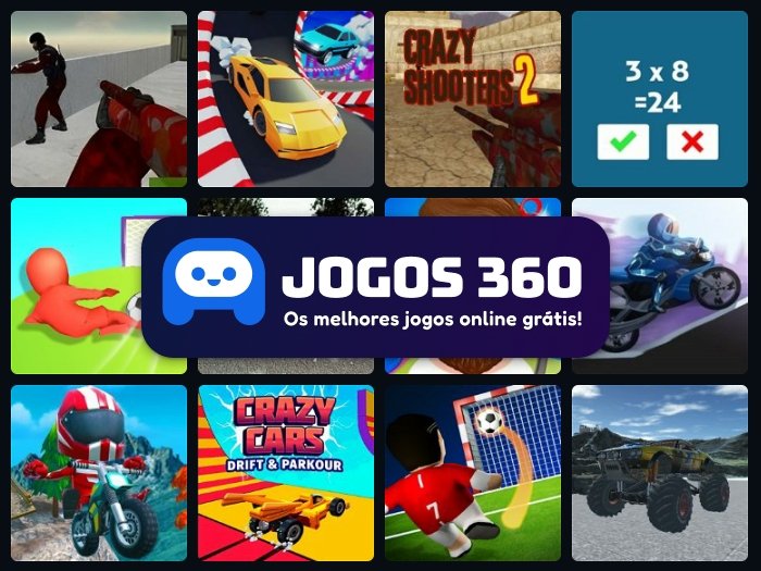 Crazy 2 Player Moto Racing no Jogos 360
