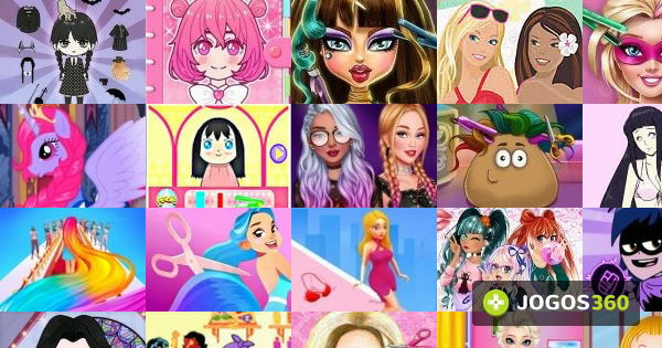 Jogos de Cabeleireiro da Barbie no Jogos 360