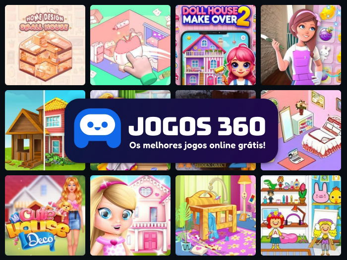 Jogos de Decorar Casa de Bonecas no Jogos 360