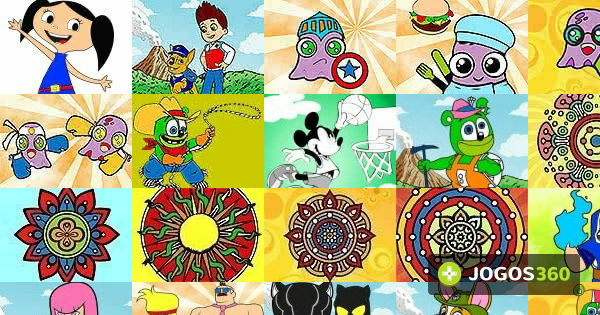 Jogos de Desenho para Colorir no Jogos 360