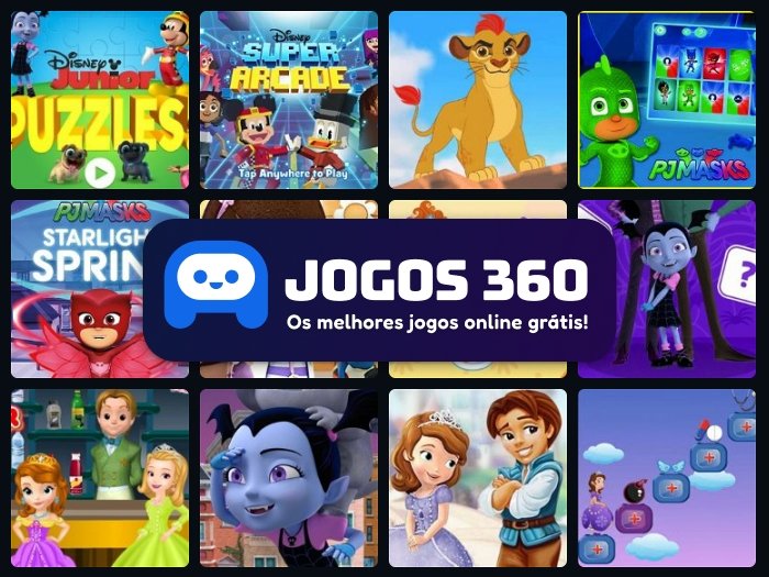 Jogo Disney Junior: Puzzles! no Jogos 360