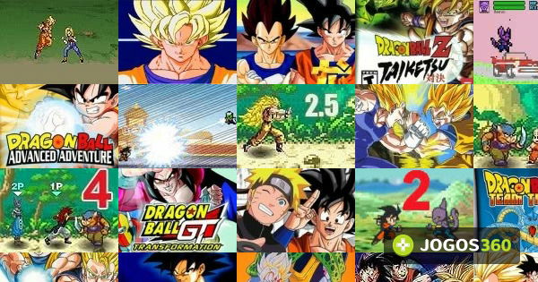 Jogos de Dragon Ball no Jogos 360