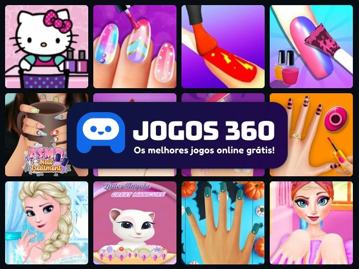 Jogo Nail Color Workshop no Jogos 360