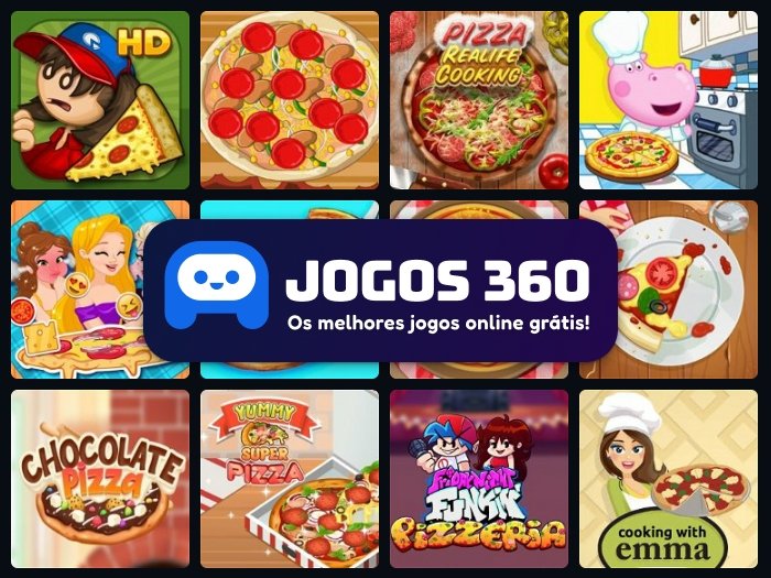 Jogos de Papa Pizza no Jogos 360