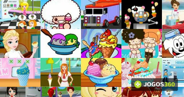 Jogo Online Ice Cream Coloring no Jogos 360