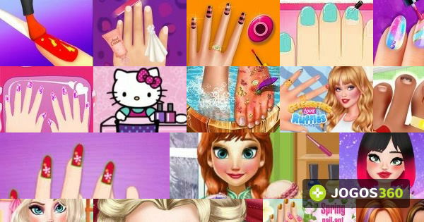 Nail Salon 3D no Jogos 360