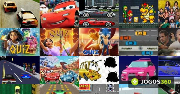 Jogos de Filme Carros (3) no Jogos 360