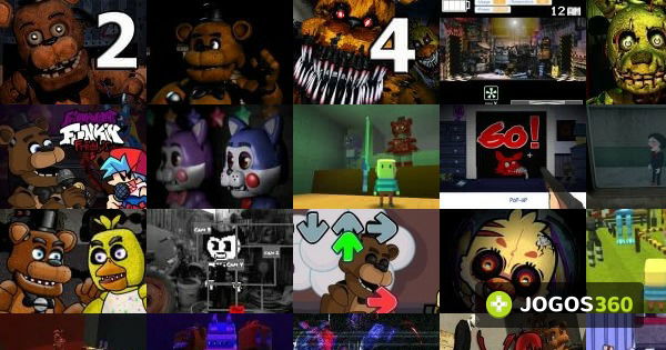 Jogos de FNAF no Jogos 360