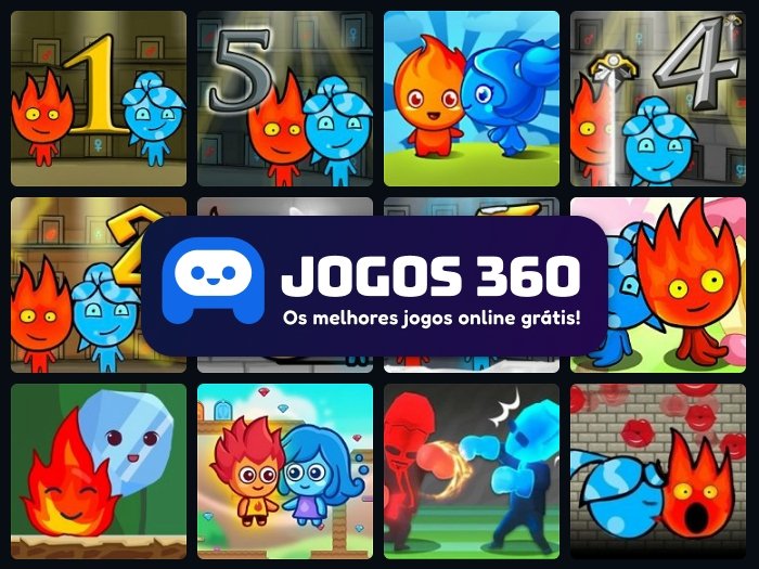 Jogos de Fogo e Água no Jogos 360